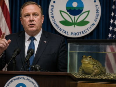 frogs are starting to turn straight after government intervenes