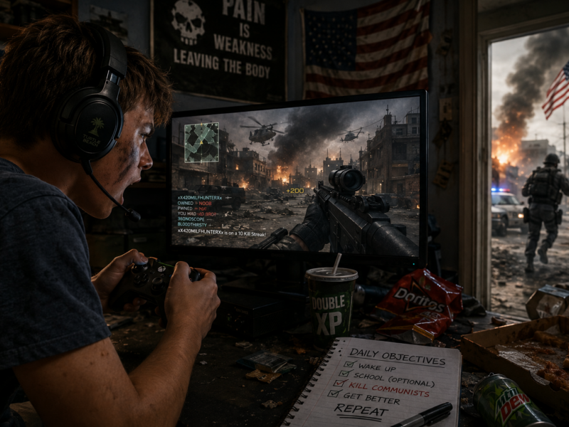 video gaming violence children toughen