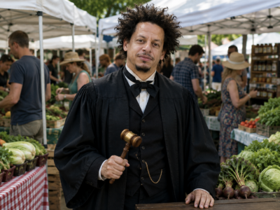 eric andre dressed as a civil war judge