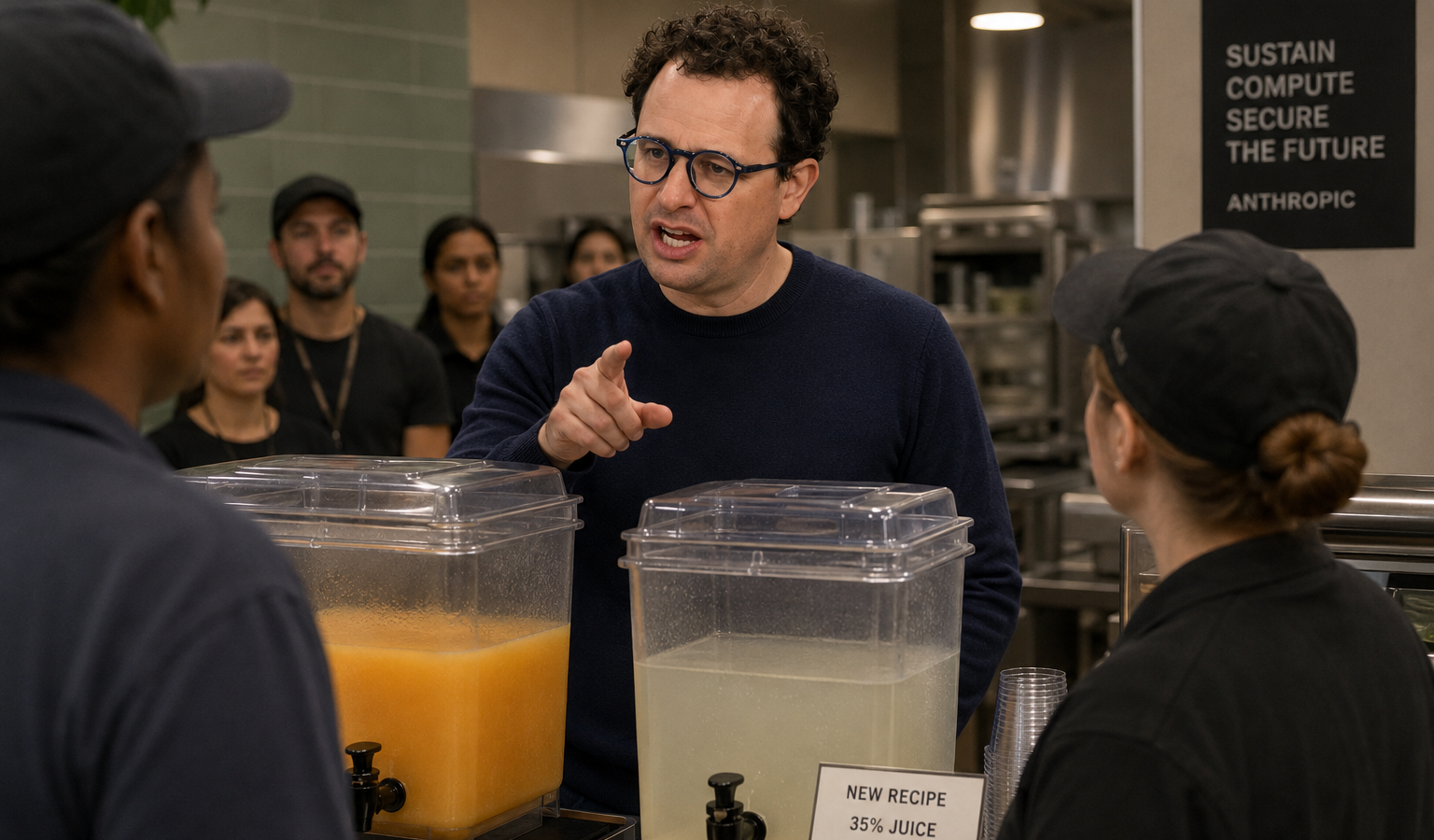 dario anthropic water down juice to save money