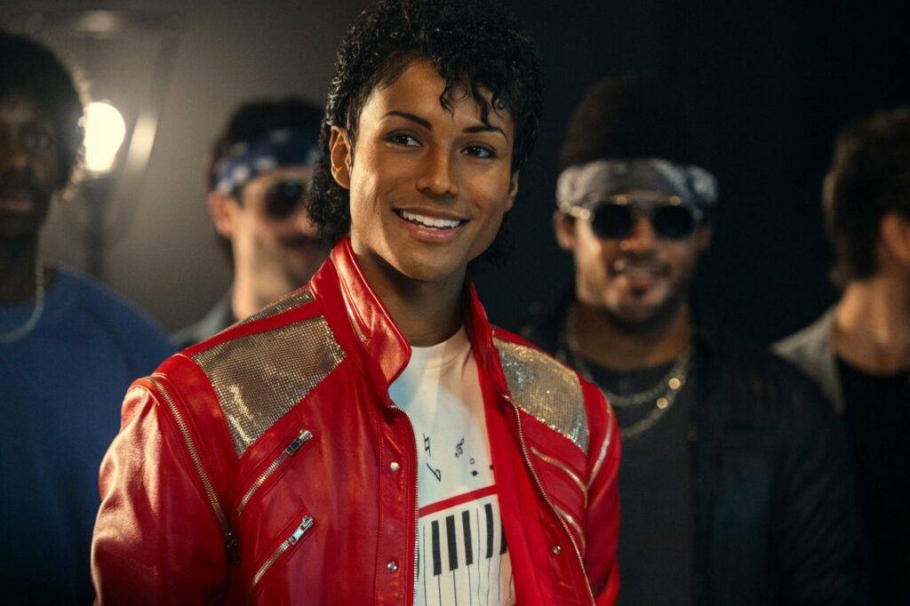 Image for a satirical story about Michael Jackson biopic viewers wanting the stranger celebrity logistics included.